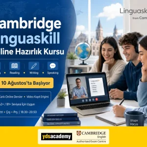 İngilizce Hazırlık Atlama & Erasmus Kursu - Cambridge Linguaskill Sınavı İle